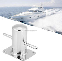 Bouée d'amarrage en acier inoxydable 316SS moulée, robuste, avec plaque de support pour yachts, voiliers et bateaux