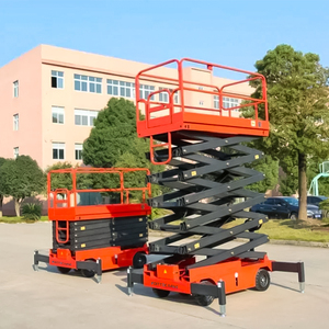 Plataforma Elevadora de Tijera Eléctrica Portátil Mini, Plataforma Elevadora de Tijera Móvil para Trabajos en Interiores y Exteriores - Product Image 2