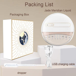 หวีไฟฟ้า LFmina สำหรับ<span class=keywords><strong>นวด</strong></span>ศีรษะ ลดการหลุดร่วงของเส้นผม พร้อมแสงสีแดง หินหยก และแปรงพลาสติก รุ่น 2405-EW - Product Image 5