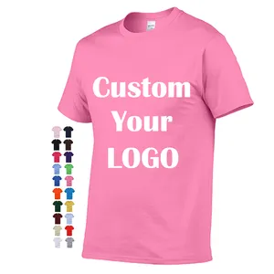 Custom Print T-shirt For Men and Women DIY Your Own Design Logo/Photo/Text Company Team Printing Apparel Advertising T shirt