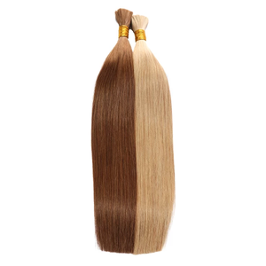 Extensiones de Cabello Humano Rubio Blanco al por Mayor Jasmine Beauty, Cabello Natural Ruso Remy Virgen, Cabello Humano a Granel - Product Image 1