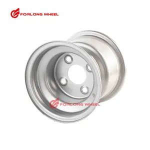 FORLONG 8in 8inch 7.00X8 4x100 Wagons Wheel Agricultural Flotation Wheel For 18X9.5-8