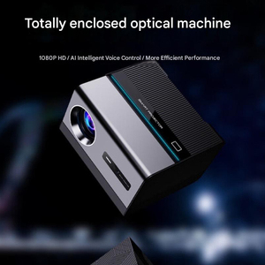 Proiettore Smart Compatto H50 2026, Full HD 1080P Nativo, Video 4K <span class=keywords><strong>Max</strong></span>, per <span class=keywords><strong>Film</strong></span> e TV, Proiettore Android a Tiro Corto per Casa ed Esterni - Product Image 2