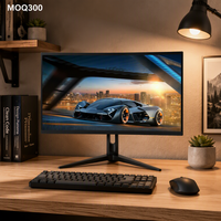 Écran d'ordinateur de bureau incurvé sans cadre de 32 pouces, 1080P, 75-100Hz, 2800R, écran large