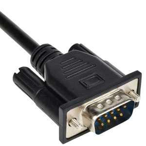 Câble coaxial SFPT Cat5e RJ45 8P8C mâle vers DB9 mâle avec gaine en PVC pour microphone, moniteur, lecteur DVD et projecteur - Product Image 3