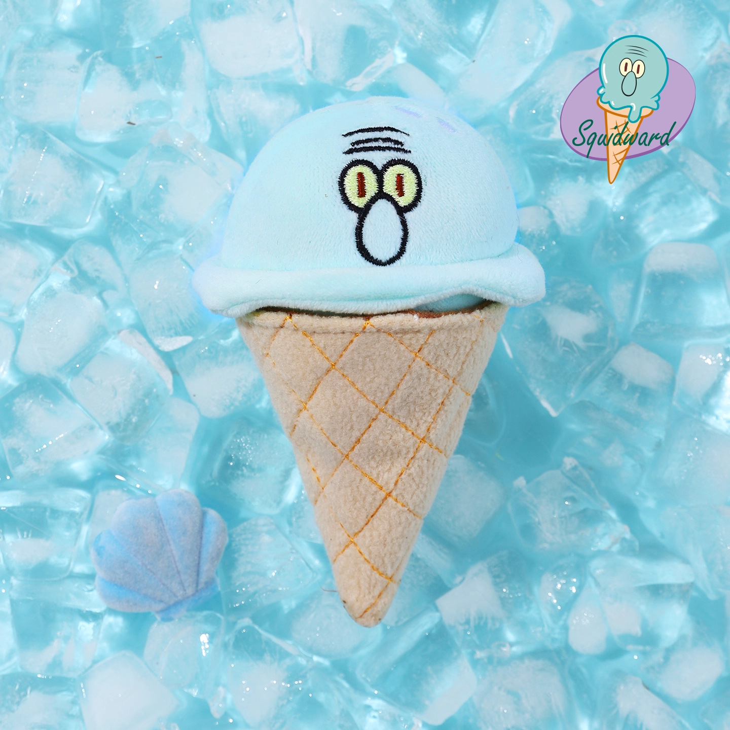 Squidward Ice Cream Snack Toy
