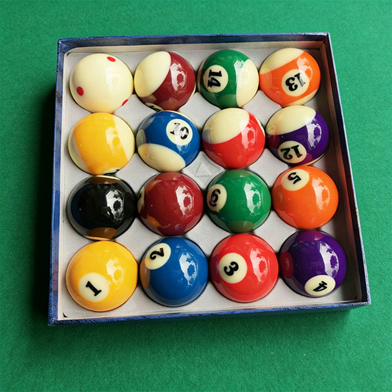16PCS Resin Pool Balls Set with