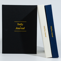 Journal en tissu Carnet personnalisé Journal en lin à couverture rigide personnalisé Journal Agenda Journal