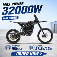 Nouvelle Moto Tout-Terrain Électrique Talaria Komodo 2026 32kW 97.2V 45Ah pour Adultes (Hommes et Femmes) – Idéale pour la Course en Montagne et les Sentiers