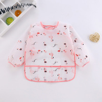Bavoirs d'Alimentation Imperméables à Manches Longues pour Enfants, Vente en Gros, Bavoirs Bébé à Couverture Complète avec Poche pour Tout-petits
