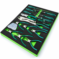 Ensemble d'outils de réparation automobile de 23 pièces, outils à main professionnels pour mécaniciens, pinces, tournevis avec plateau en mousse