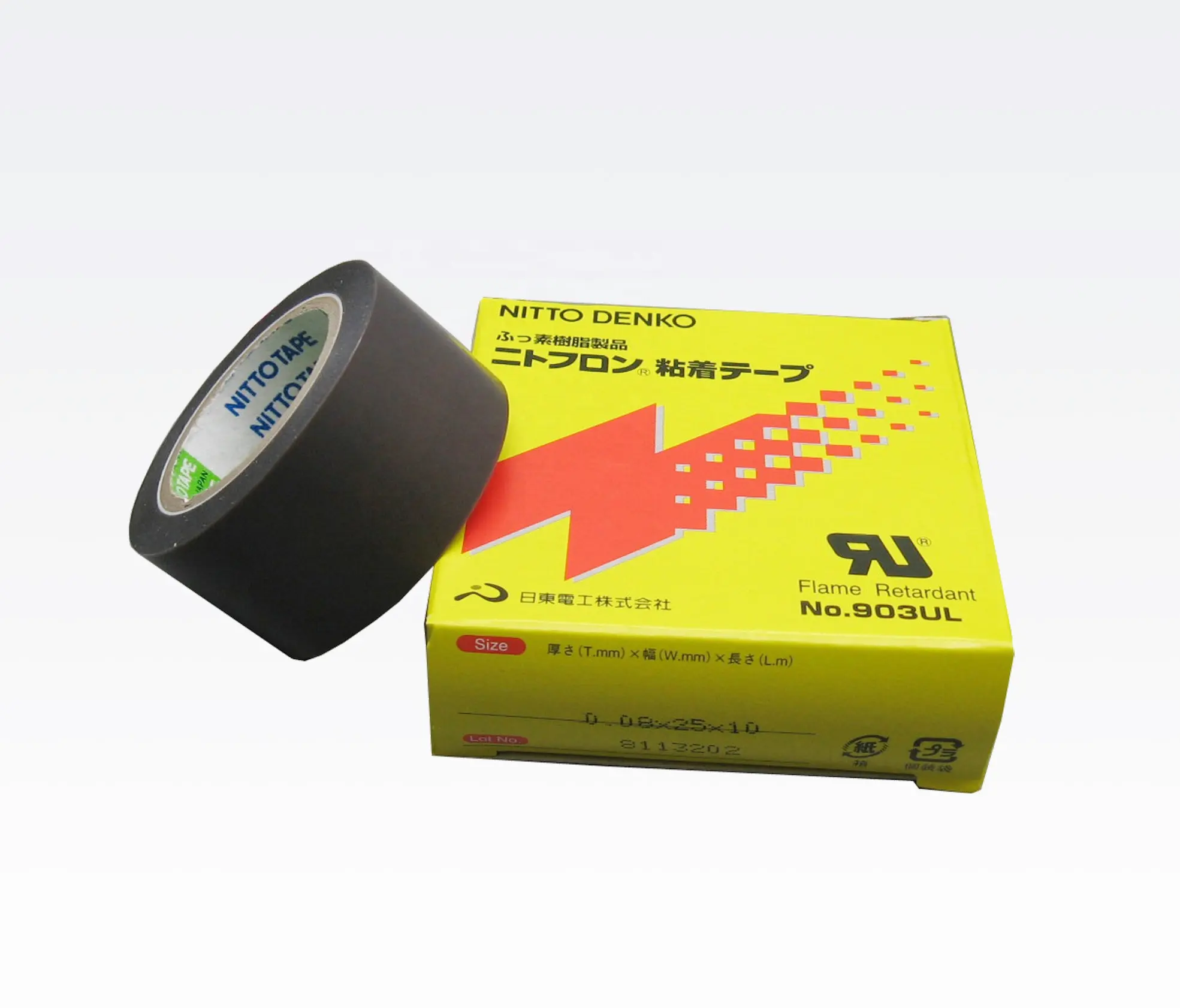 Japan Nitto Nitoflon Adhesive Tape 903ul T0.08mm*W25mm*L10m Nitto Denko Heat Resistant