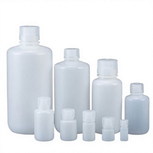 ขวดสารเคมีพลาสติก HDPE ทรงกลม สำหรับเก็บสารเคมี ขนาด 100 มล. 250 มล. 500 มล. 1000 มล. ขวดสำหรับห้องปฏิบัติการ - Product Image 2
