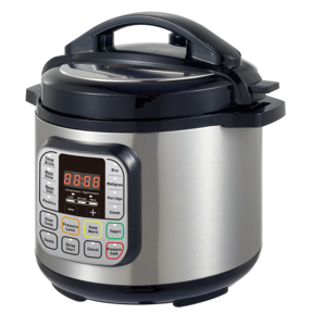 Cuisinière programmable en acier inoxydable 6L avec écran LED, revêtement antiadhésif, arrêt automatique, coffret cadeau, acier inoxydable de qualité hôtelière allemande - Product Image 3