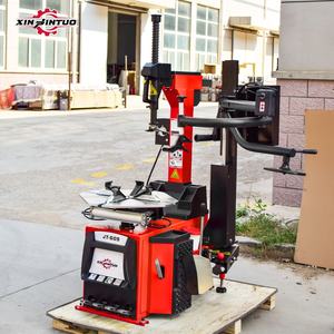 Máquina cambiadora de neumáticos móvil popular Xinjintuo de 12-24 pulgadas en combinación de alineador de ruedas de taller de trabajo de neumáticos de coche - Product Image 4