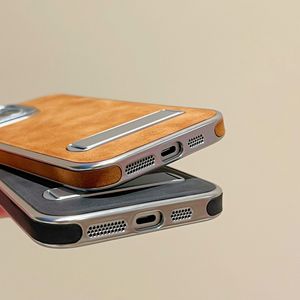 Étui de té<span class=keywords><strong>l</strong></span>éphone antichoc en similicuir pour Samsung S26 Ultra avec support de type <span class=keywords><strong>L</strong></span> pour Samsung S25, housse en cuir pour té<span class=keywords><strong>l</strong></span>éphone portable, pour hommes et garçons - Product Image 4