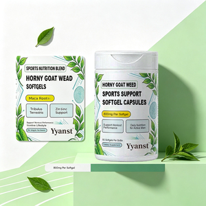 Extrait naturel de Horny Goat Weed 800mg, gélules de soutien sportif, 90 pièces, améliore l'endurance et l'énergie, complément alimentaire quotidien à base de plantes - Product Image 2