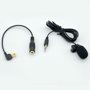 Microphone cravate pour vlog, accessoires audio pour GoPro Hero 4 <span class=keywords><strong>3</strong></span>+ <span class=keywords><strong>3</strong></span> Drift Ghost <span class=keywords><strong>X</strong></span> <span class=keywords><strong>Action</strong></span> Camera - Product Image 5