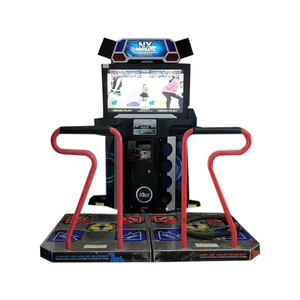 Máquina de juego de baile Arcade de gabinete absoluto NX Pump it Up que funciona con monedas a la venta