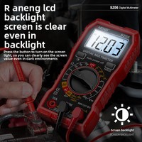Digital Multimeter High-Precision Display Anti-Burn Universal Meter Intelligent Repair Multi-Function Electrician Ammeter