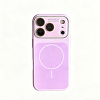 Coque de téléphone magnétique en silicone liquide original avec protection d'objectif pour iPhone 17 16 15 Pro Max – Vente en gros