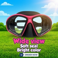 Nouveau Masque de Plongée Adulte 2026 avec Verre Trempé et Lentille Miroir pour la Natation et la Plongée