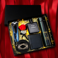 Coffrets Cadeaux de Luxe pour la Saint-Valentin, Anniversaire, Mariage, Hommes d'Affaires, Petits Amis, Brodés, Perlés, Graphiques, Imprimés Numériquement/UV/Sérigraphiés