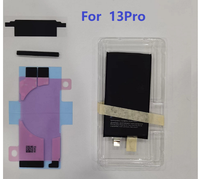 Set peralatan isi ulang baterai untuk iPhone x, XR, XS, Max 11 11, 12 13 14 14PRO 15 15, kapasitas penuh, baterai tidak Flex