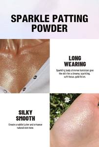 Resaltador de maquillaje profesional gotas Brillo Intenso para puente de nariz cara cuerpo contorno brillo metálico edificable - Product Image 3