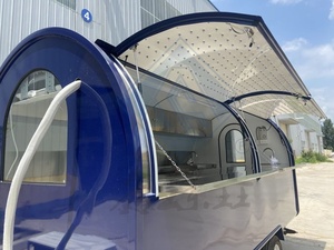 Wholesale Price Fully Equipped Mobile Kitchen CE Food Trailers for Ice Cream Pizza Coffee <strong>BBQ</strong> New for Coffee Food Truck - Product Image 2