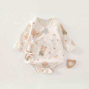 Body de Algodón Orgánico 100% para Bebé Niña, Body Bonito de Algodón, Pantalones Cortos de Algodón para Bebé - Product Image 3