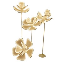 Nouvelle Décoration Florale Géante LED Blanche Chaude pour Mariage et Usage Domestique AC220V Certifiée IP44