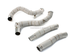 Sistema de escape de coche de carreras a <span class=keywords><strong>precio</strong></span> de fábrica, tubos de bajada de acero inoxidable para <span class=keywords><strong>mercedes</strong></span>-benz <span class=keywords><strong>AMG</strong></span> GT63/GT63S/<span class=keywords><strong>GTS</strong></span> 4,0 T, tubo de cabecera - Product Image 2