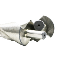 Foret étagé HSS de haute qualité 4-32mm Foret à cône conique triangulaire en spirale pour le forage des métaux
