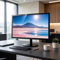 Moniteur PC LED TN 19 pouces en gros, 1440x900 HD+ 16:10 60Hz VGA, support mural 75x75, écran de bureau professionnel