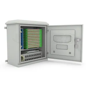 Il Cabinet per giunzioni in fibra ottica collega le apparecchiature per le telecomunicazioni 144 un terminale esterno con terminale in ottica SC/FC/ST/LC adatto