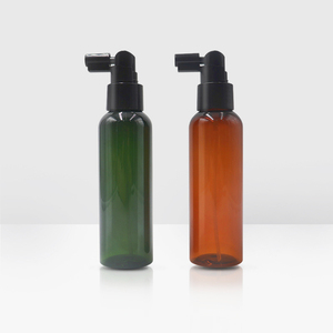 Botella de Spray <span class=keywords><strong>Nasal</strong></span> de Plástico para <span class=keywords><strong>Enjuague</strong></span> Bucal, Botella de Spray Oral, Color Ámbar, Boquilla Larga, Color Verde y Negro, 30ml, 50ml, 60ml, 100ml - Product Image 4