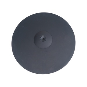 UNLOCK Pad de címbalo electrónico de 20 pulgadas con superficie de silicona, activador de tres zonas para batería de jazz y batería electrónica, resistente a golpes - Product Image 2