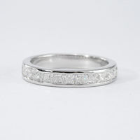 Bague de mariage en moissanite, argent sterling S925, bague classique en moissanite pour femme, cadeau de bijoux de mariage pour elle
