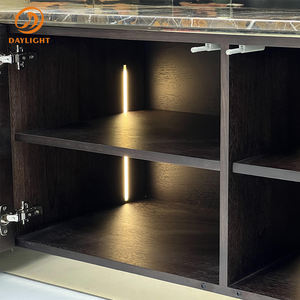 Muebles para el hogar personalizados, juego de sala de estar, muebles de <span class=keywords><strong>TV</strong></span> de diseño de lujo, muebles de mármol, soporte de <span class=keywords><strong>TV</strong></span> moderno y mesa con cajón - Product Image 5