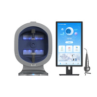 Analyseur de peau intelligent avec écran HD - Machine de diagnostic cutané professionnelle pour salon de beauté, spa et soins personnels de la peau