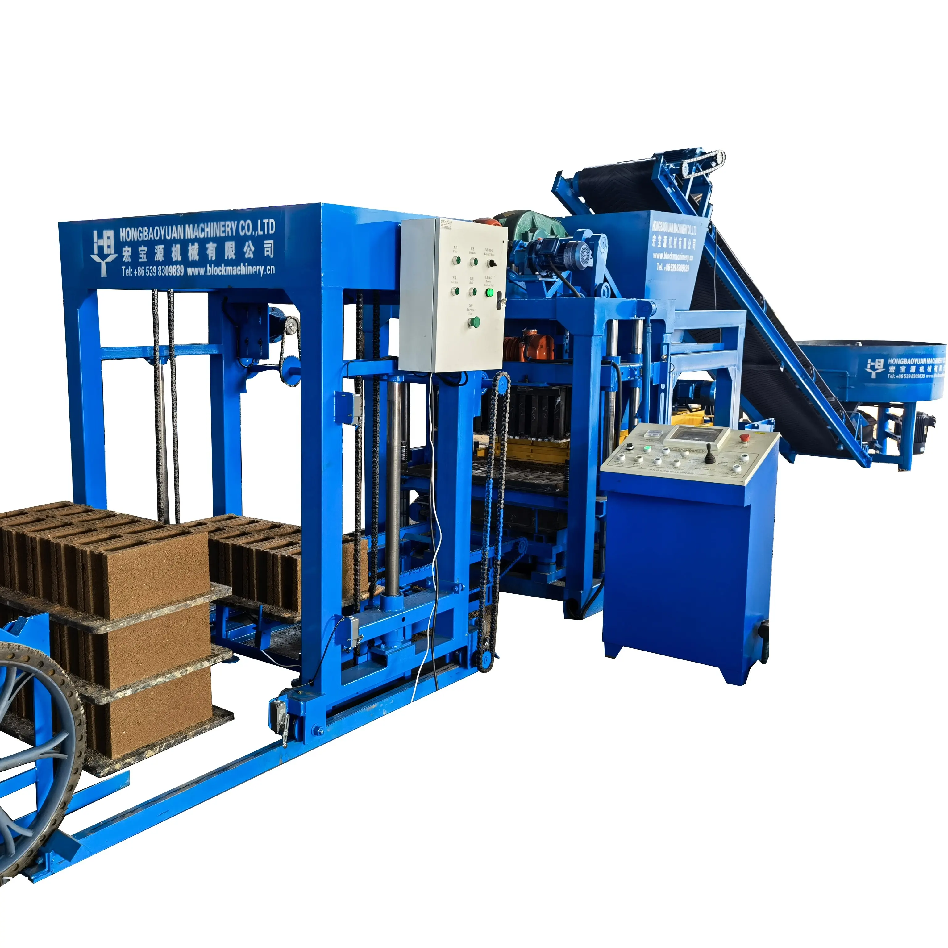 Brick Making Machine Ivory Coast Cement Paving Brick Making Machine Hollow Free Burning Brick Machine