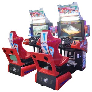 Coin-Operated Professional Racing Car Arcade <b>Machine</b> <b>Amusement</b> Parks Metal Plastic Construction 1 Player English - Product Image 4