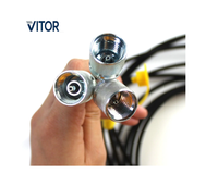 Digital Hydraulic Pressure Gauge Measuring Instruments Testing Tool 3 Gauge High Quality Brand New 6-Month Warranty for Kit