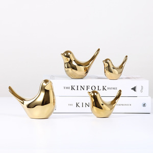 Vente en gros de décoration d'<span class=keywords><strong>oiseau</strong></span> en céramique noire et blanche créative ornements de style moderne pour décor de figurine d'<span class=keywords><strong>oiseau</strong></span> de bureau de salon - Product Image 6