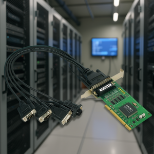Carte série Moxa Cp 104ul Db9m Pci 4 ports Rs232 pour usage industriel - Product Image 3