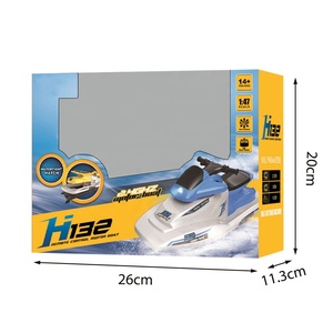 Bateau télécommandé <span class=keywords><strong>RC</strong></span> Wave Speeder à l'échelle 1:47, jouet bateau radiocommandé, moto aquatique, <span class=keywords><strong>jet</strong></span> <span class=keywords><strong>ski</strong></span> télécommandé, bateau à moteur pour piscine - Product Image 4
