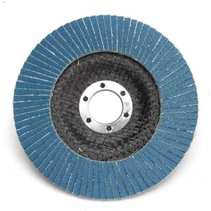 115 125mm 5" Angle grinding zeal RPM 40/60/80/100/120 Grit Sanding Flap disc Zirconium oxide Wear strength Abrasive tools