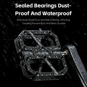 WEST BIKING <span class=keywords><strong>bicicleta</strong></span> ultraligero fibra de carbono <span class=keywords><strong>Pedal</strong></span> <span class=keywords><strong>eje</strong></span> de acero 3 rodamientos suave ahorro de esfuerzo <span class=keywords><strong>bicicleta</strong></span> ciclismo <span class=keywords><strong>Pedal</strong></span> resistente - Product Image 5