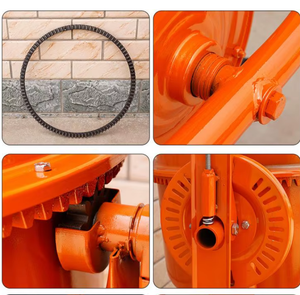 Mini điện di chuyển bê tông xi măng Mixer 70l-240l Công suất vật liệu thép động cơ & động cơ thành phần cốt lõi - Product Image 3
